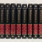 1993 Encyclopaedia Britannica Micropaedia Complete 32 Book Set, Black Edition, Gold Top