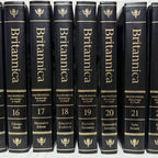 1993 Encyclopaedia Britannica Micropaedia Complete 32 Book Set, Black Edition, Gold Top
