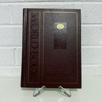 1988 World Book Encyclopedia Complete 24 Book Set, Burgundy Edition, Gold Top
