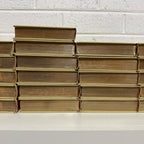 1973 Funk & Wagnall Standard Reference Encyclopedia, 26 x Book Set, Gold Edition, Gold Top