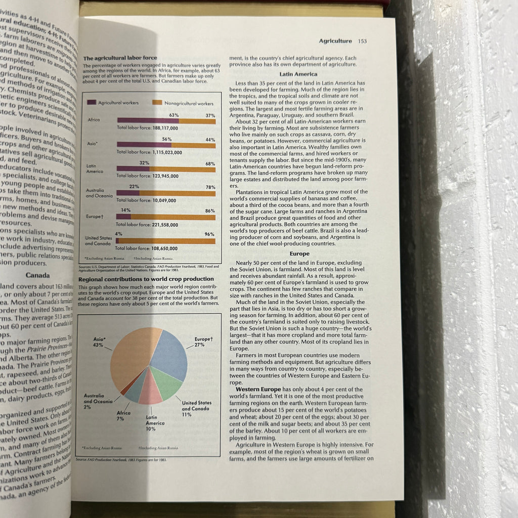 1988 World Book Encyclopedia Complete 24 Book Set, Burgundy Edition, Gold Top