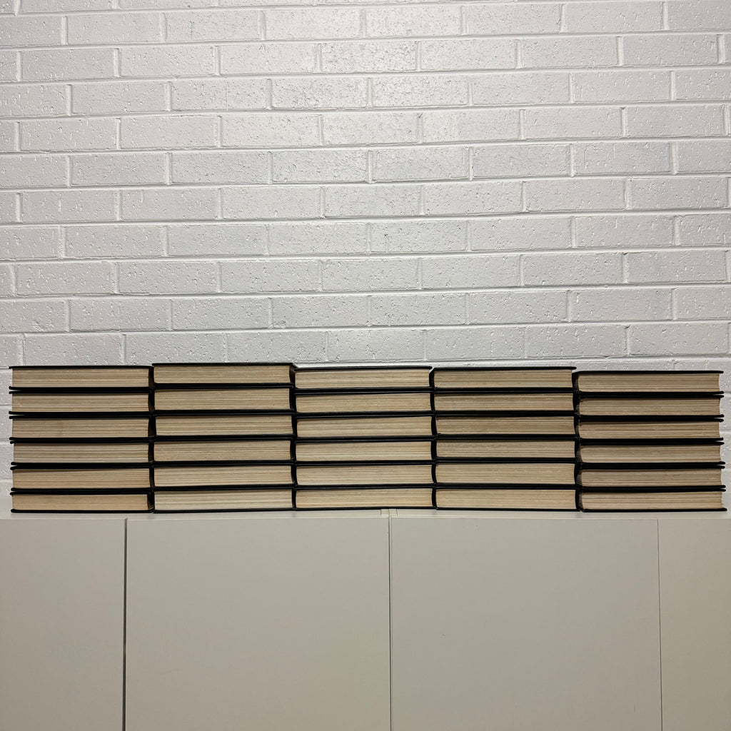 1981 Encyclopaedia Britannica Micropaedia Complete 30 Book set, Black Edition, Gold Top