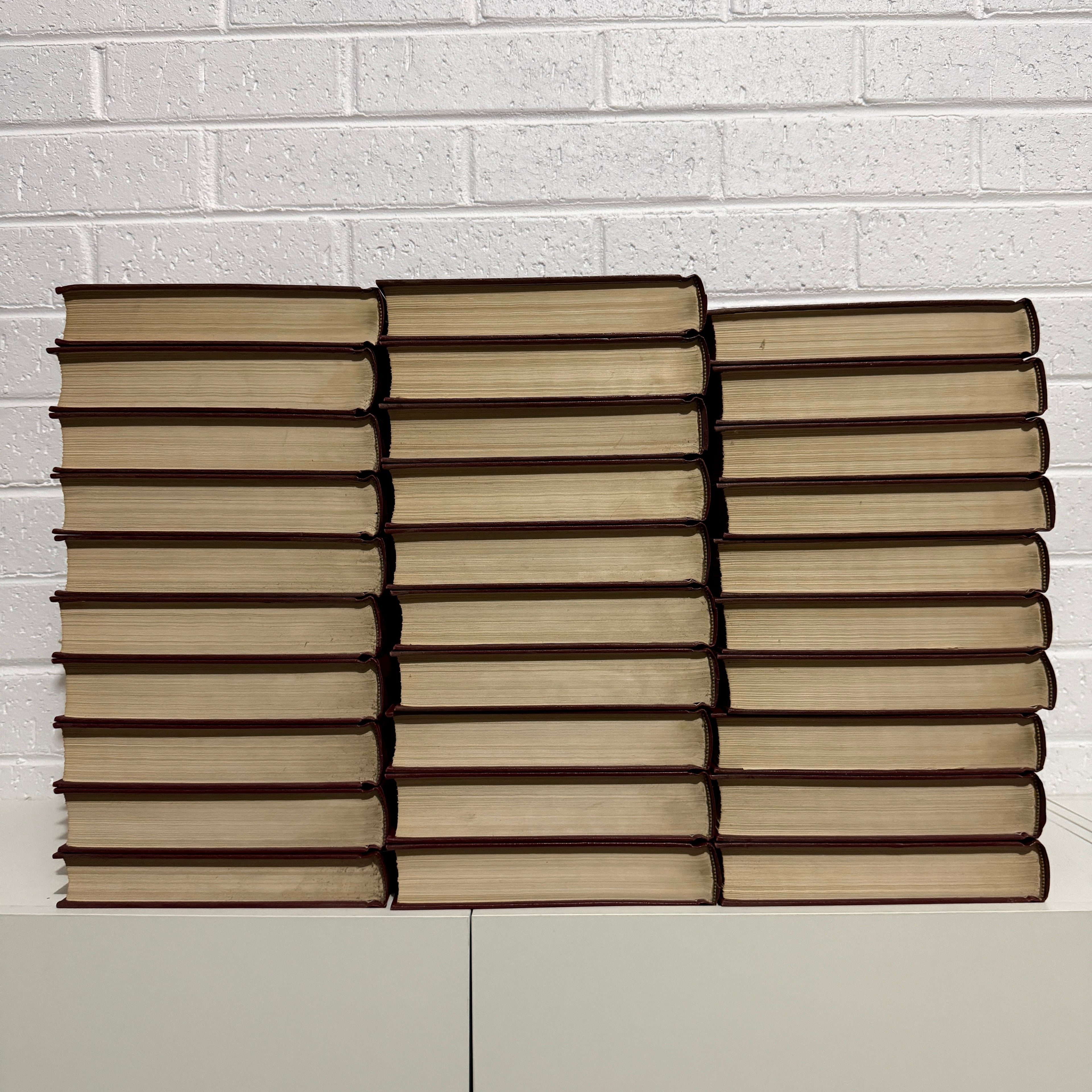 1979 Encyclopaedia Britannica Micropaedia Complete 30 Book set, Red Edition