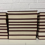 1988 World Book Encyclopedia Complete 24 Book Set, Burgundy Edition, Gold Top