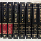 1993 Encyclopaedia Britannica Micropaedia Complete 32 Book Set, Black Edition, Gold Top
