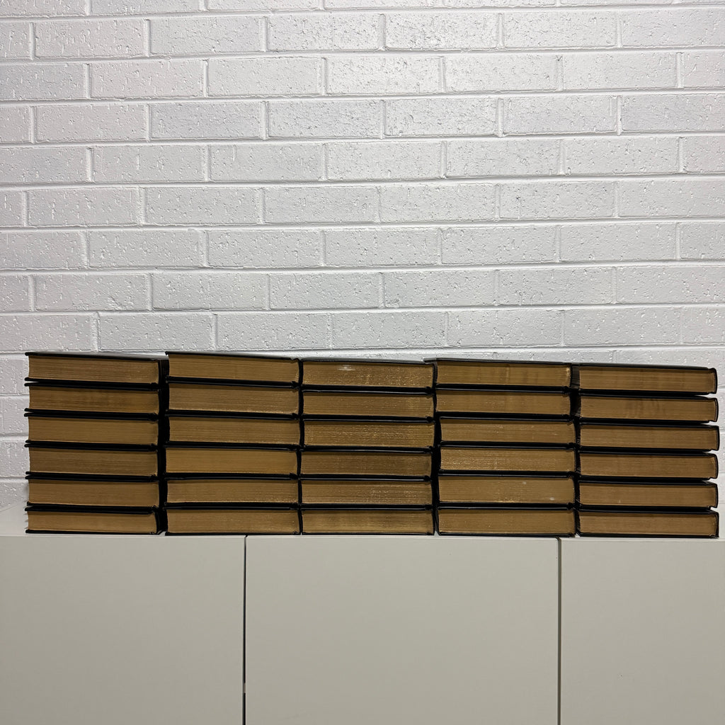 1981 Encyclopaedia Britannica Micropaedia Complete 30 Book set, Black Edition, Gold Top