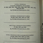 1973 Funk & Wagnall Standard Reference Encyclopedia, 26 x Book Set, Gold Edition, Gold Top