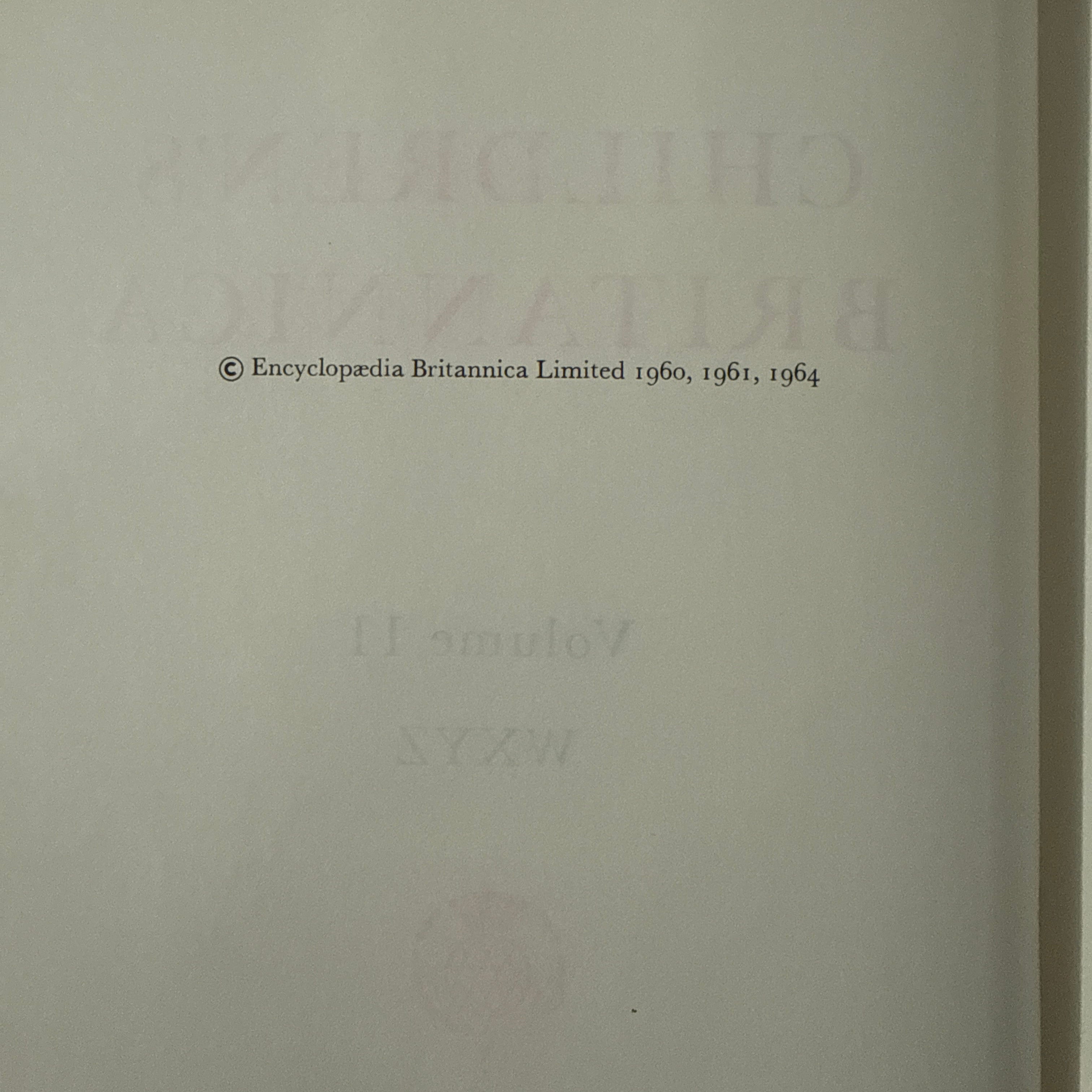 1964 Childrens Encyclopaedia Britannica Complete 12 Book Set, Burgundy Edition