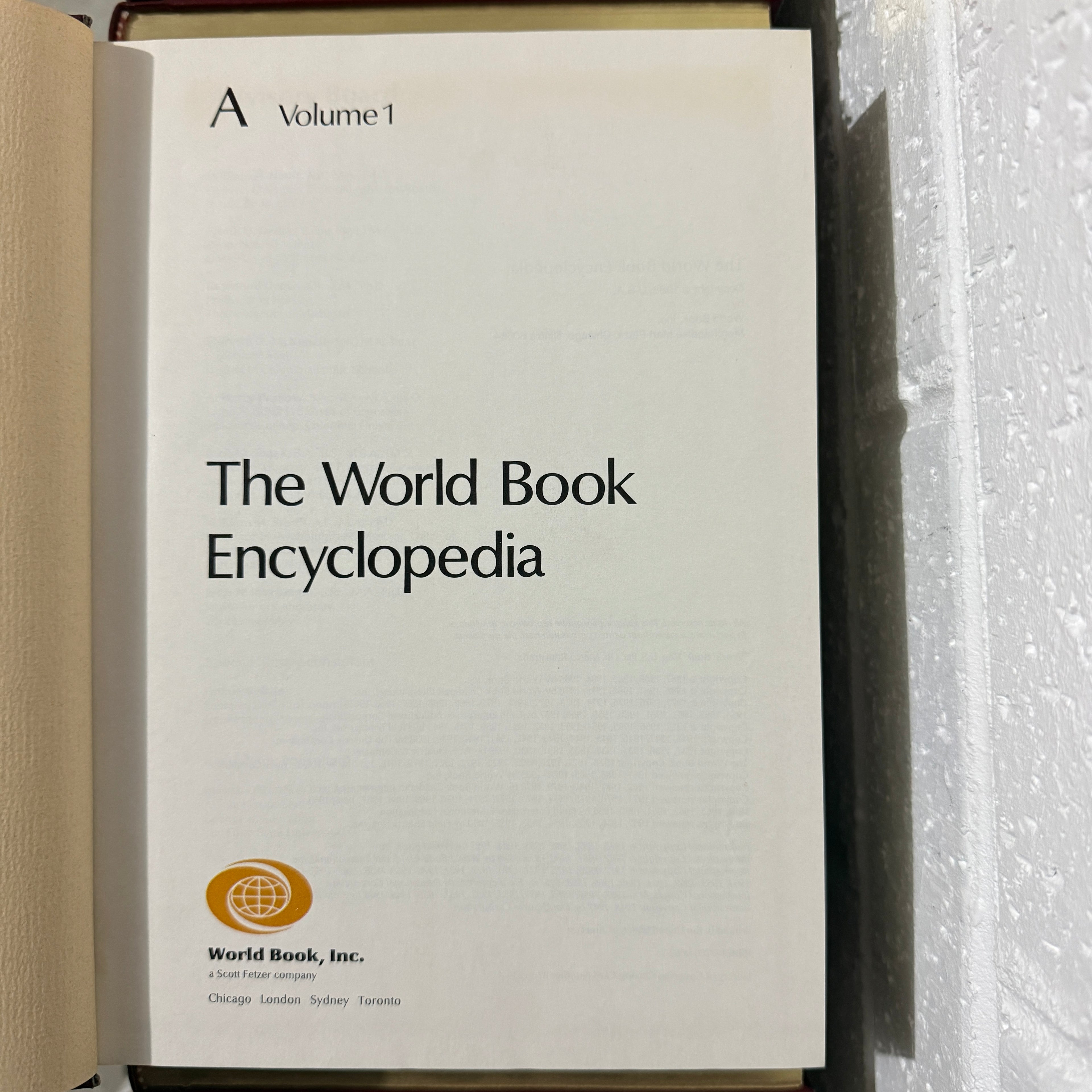 1988 World Book Encyclopedia Complete 24 Book Set, Burgundy Edition, Gold Top