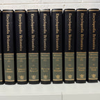 1981 Encyclopaedia Britannica Micropaedia Complete 30 Book set, Black Edition, Gold Top