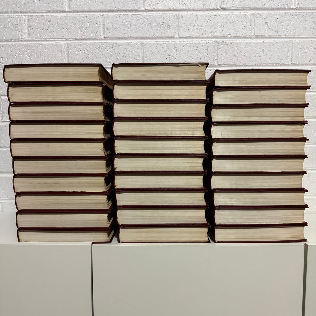 1979 Encyclopaedia Britannica Micropaedia Complete 30 Book set, Red Edition