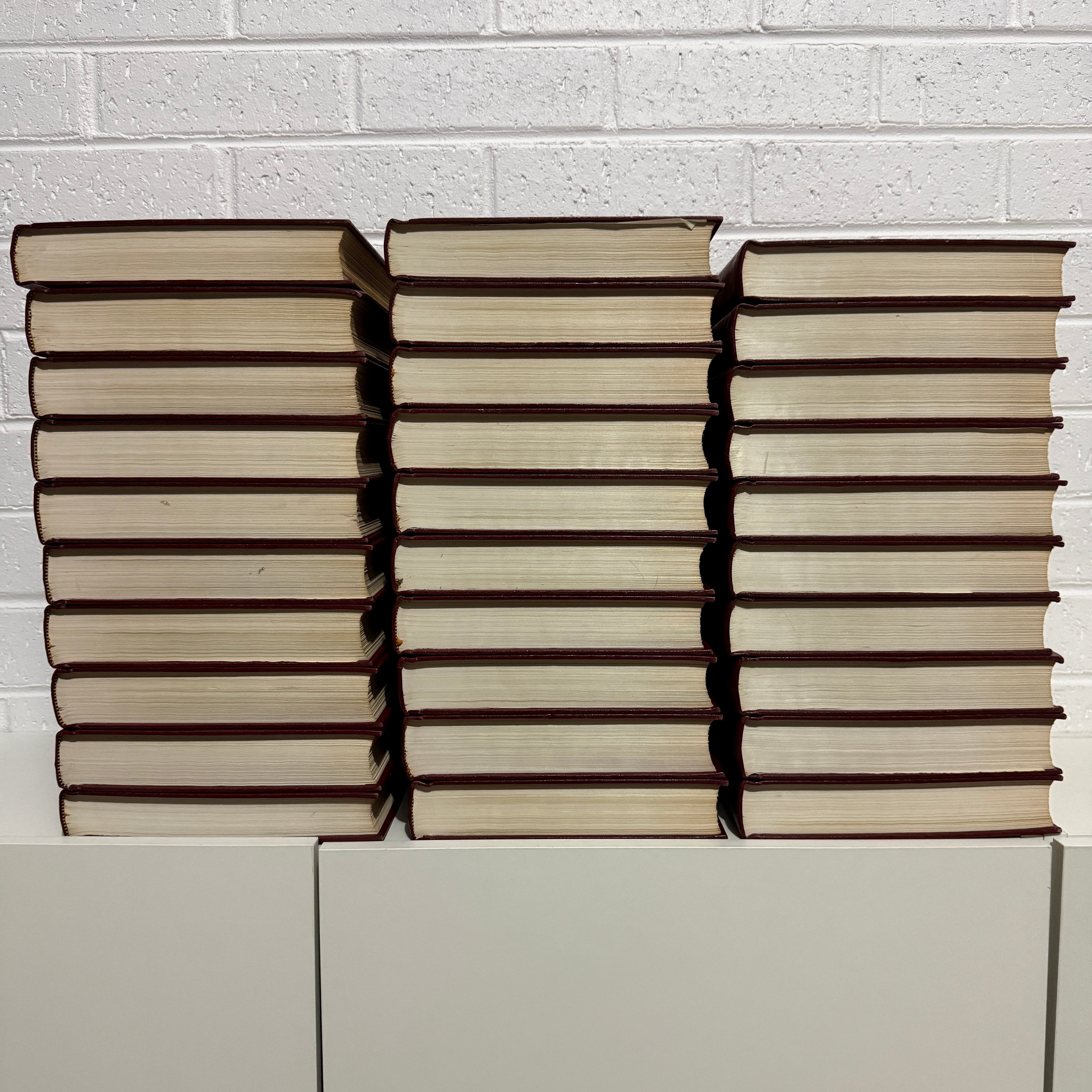 1979 Encyclopaedia Britannica Micropaedia Complete 30 Book set, Red Edition
