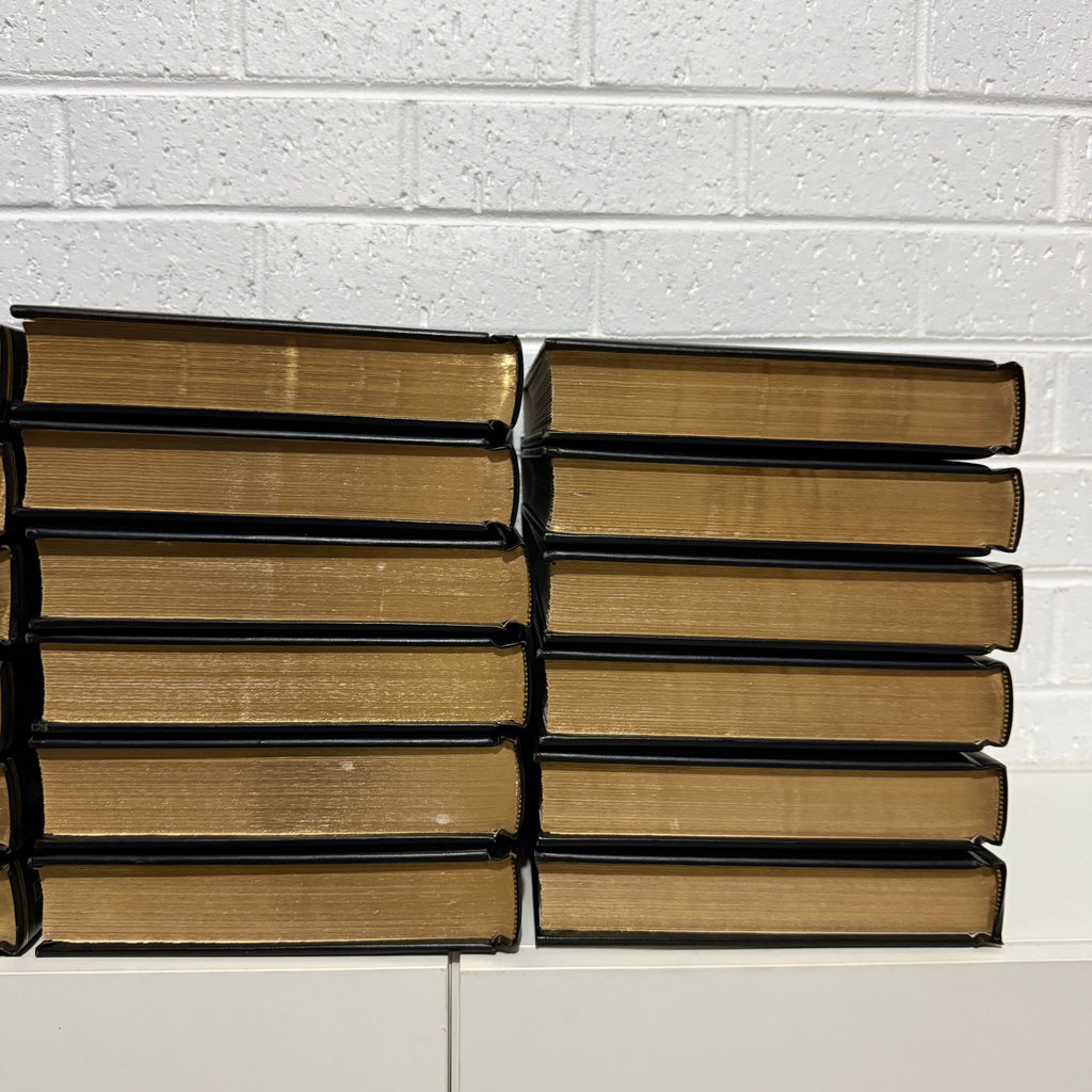 1981 Encyclopaedia Britannica Micropaedia Complete 30 Book set, Black Edition, Gold Top