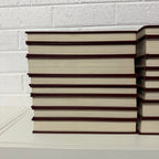 1988 World Book Encyclopedia Complete 24 Book Set, Burgundy Edition, Gold Top