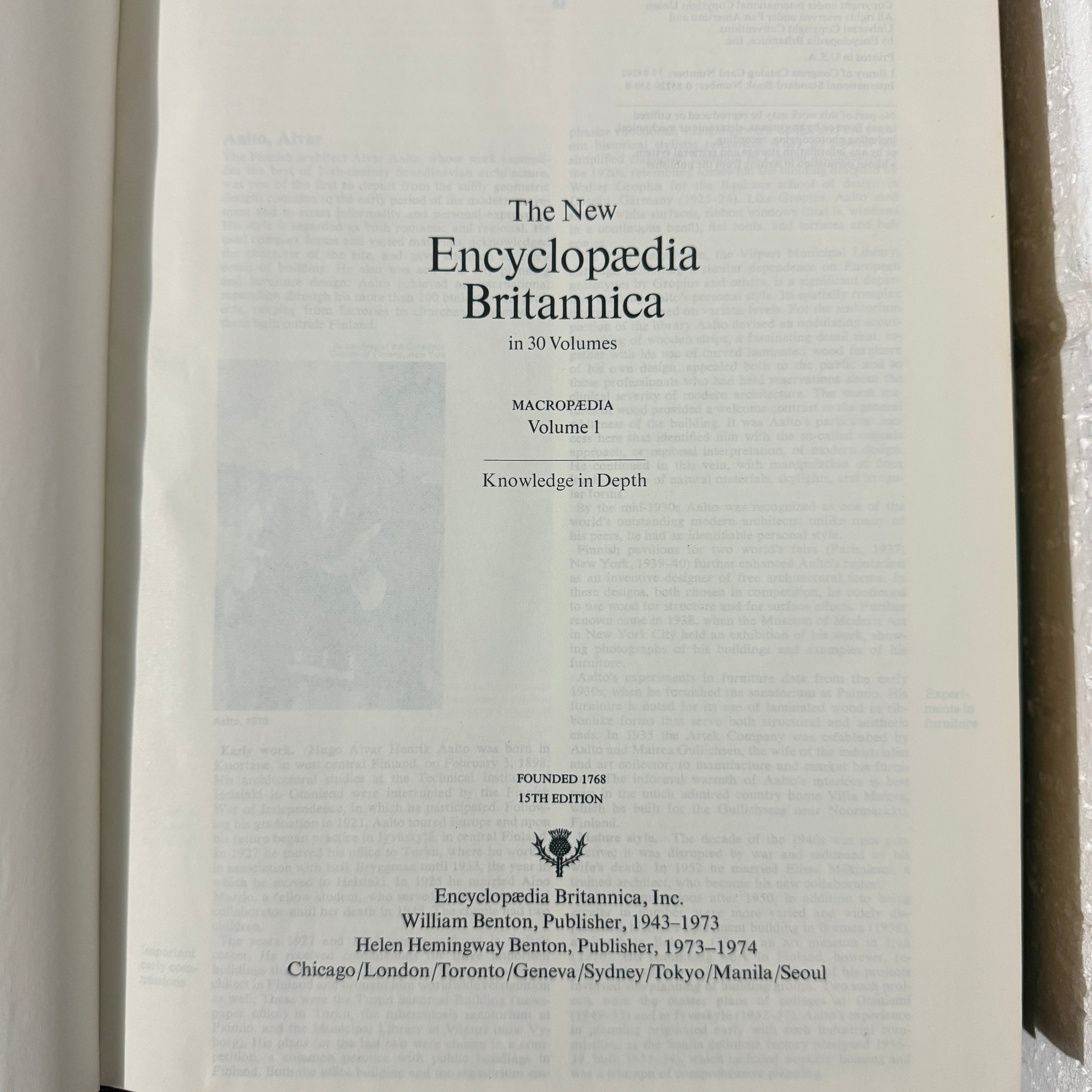 1979 Encyclopaedia Britannica Micropaedia Complete 30 Book set, Red Edition