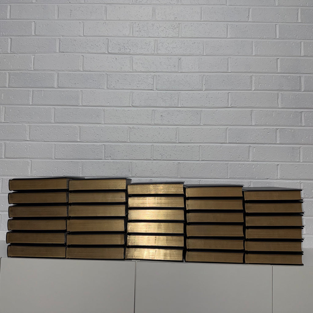 1982 Encyclopaedia Britannica Micropaedia Complete 30 Book set, Black Edition, Gold Top