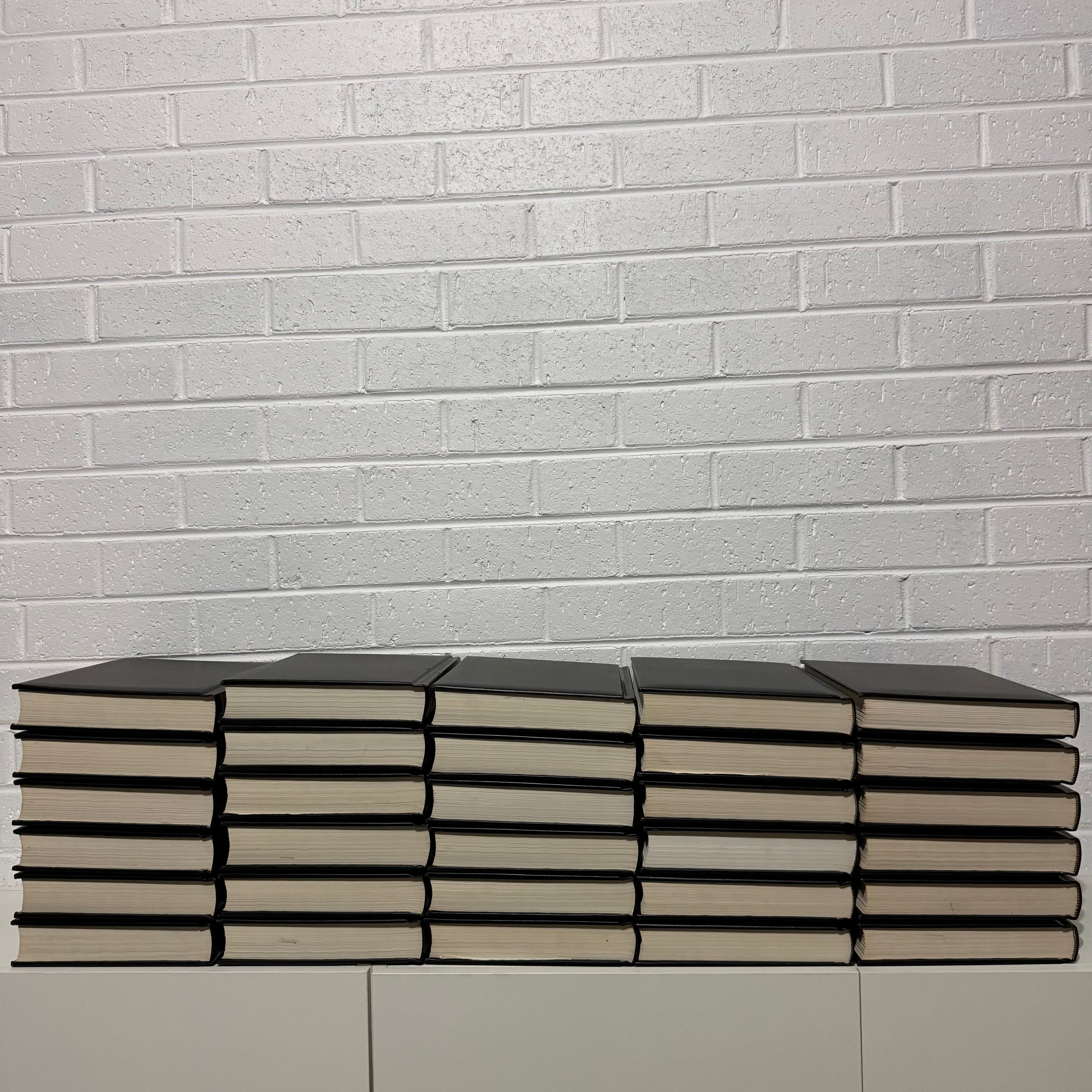 1982 Encyclopaedia Britannica Micropaedia Complete 30 Book set, Black Edition, Gold Top