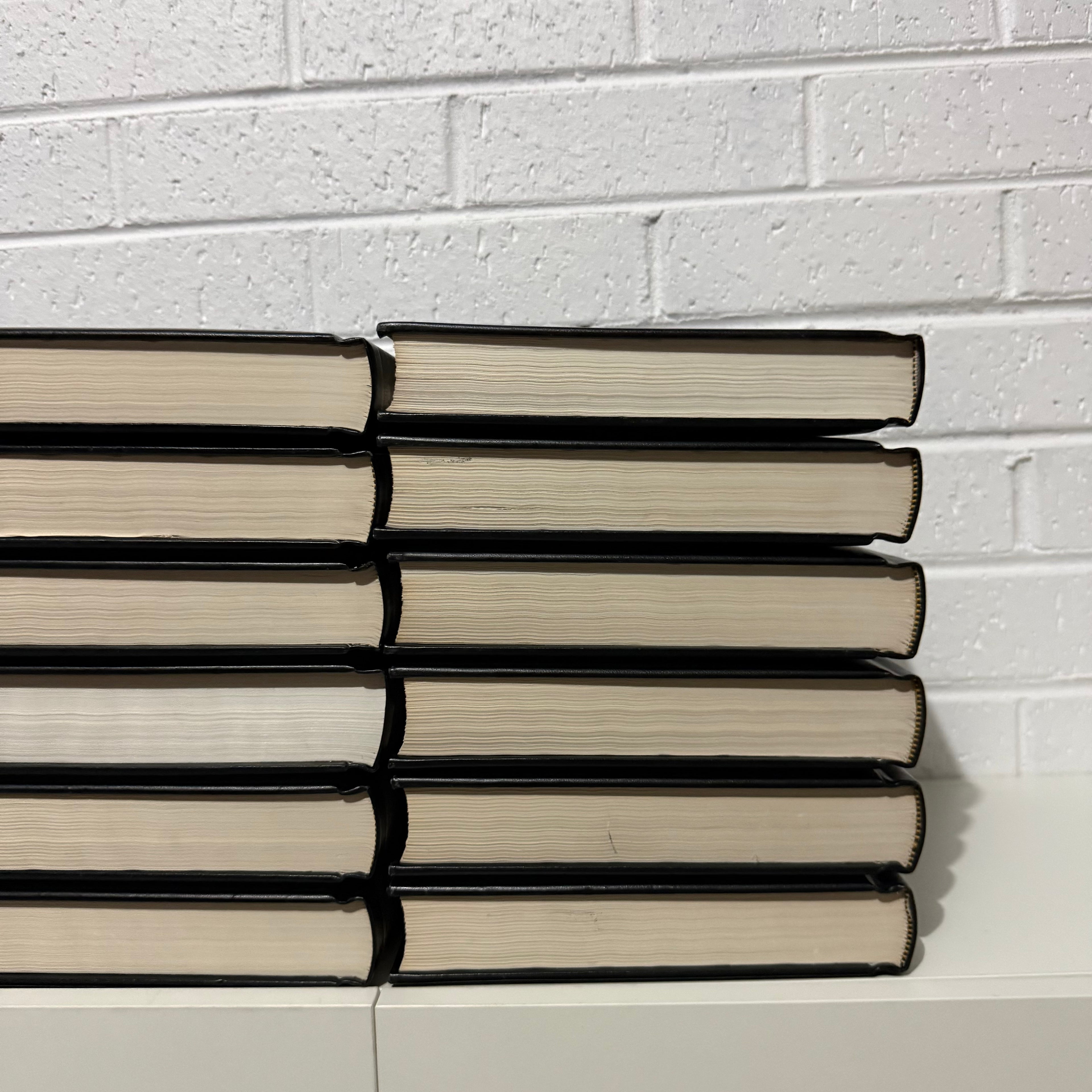 1982 Encyclopaedia Britannica Micropaedia Complete 30 Book set, Black Edition, Gold Top