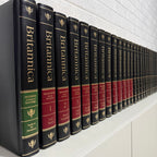 1991 Encyclopaedia Britannica Micropaedia Complete 32 Book Set, Black Edition, Gold Top