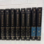 1991 Encyclopaedia Britannica Micropaedia Complete 32 Book Set, Black Edition, Gold Top