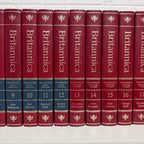 1990 Encyclopaedia Britannica Micropaedia Complete 32 Book Set, Red Edition