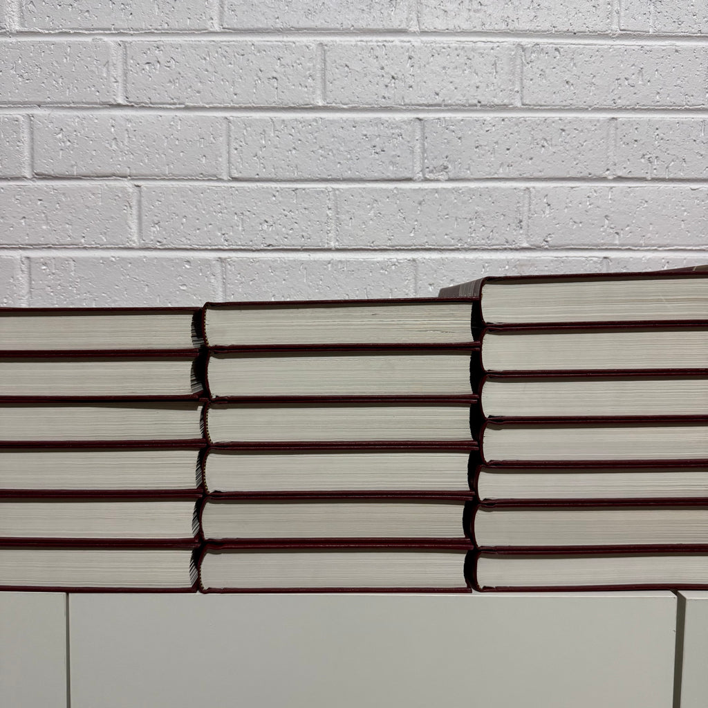 1990 Encyclopaedia Britannica Micropaedia Complete 32 Book Set, Red Edition
