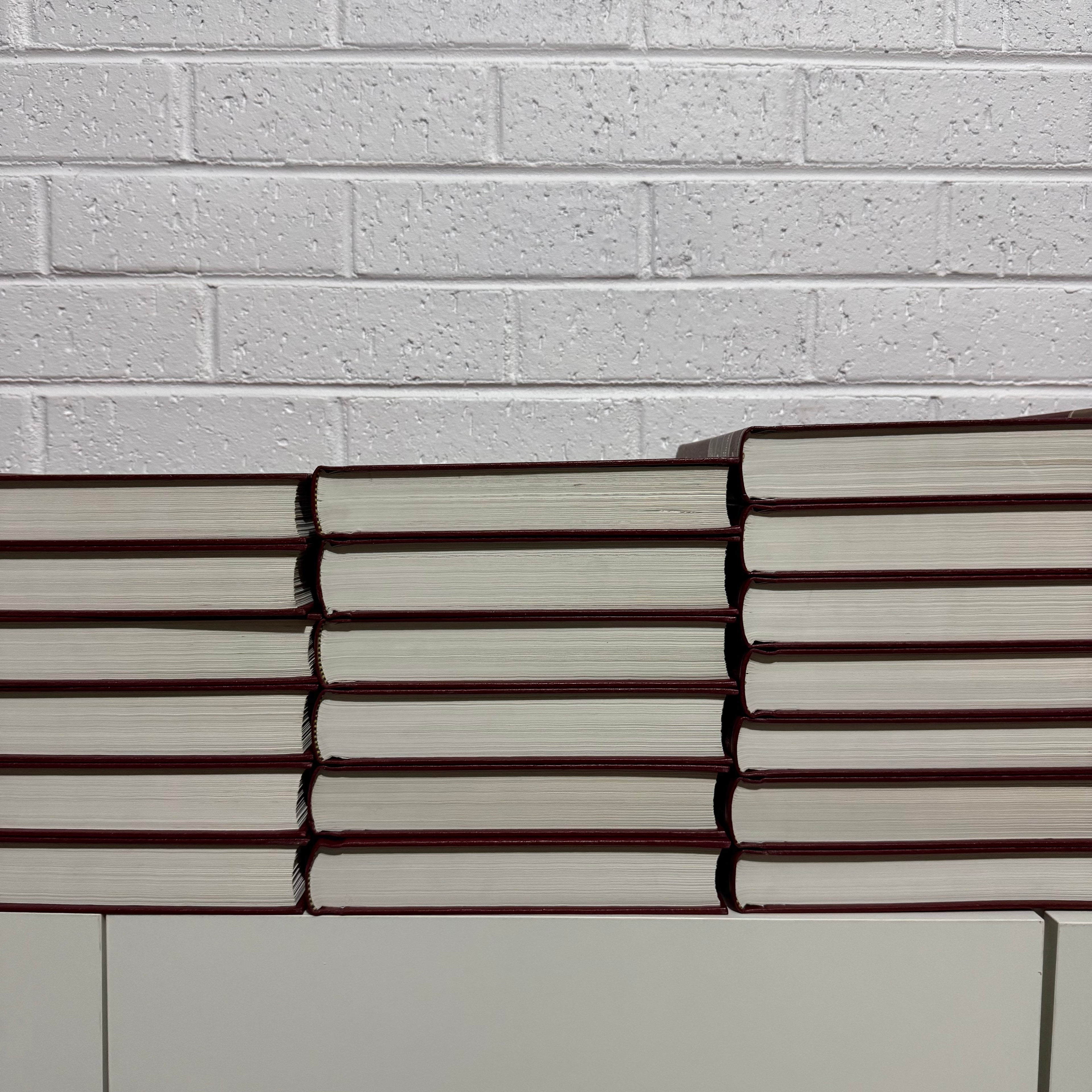 1990 Encyclopaedia Britannica Micropaedia Complete 32 Book Set, Red Edition
