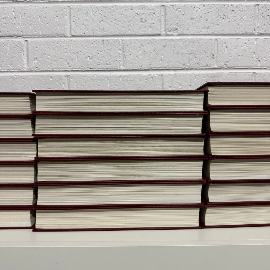 1990 Encyclopaedia Britannica Micropaedia Complete 32 Book Set, Red Edition