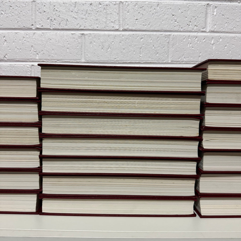 1990 Encyclopaedia Britannica Micropaedia Complete 32 Book Set, Red Edition
