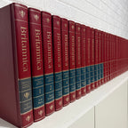 1989 Encyclopaedia Britannica Micropaedia Complete 32 Book Set, Red Edition