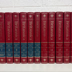 1989 Encyclopaedia Britannica Micropaedia Complete 32 Book Set, Red Edition