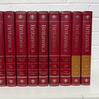 1989 Encyclopaedia Britannica Micropaedia Complete 32 Book Set, Red Edition
