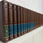 1988 Encyclopaedia Britannica Micropaedia Complete 32 Book Set, Brown Edition