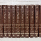 1988 Encyclopaedia Britannica Micropaedia Complete 32 Book Set, Brown Edition