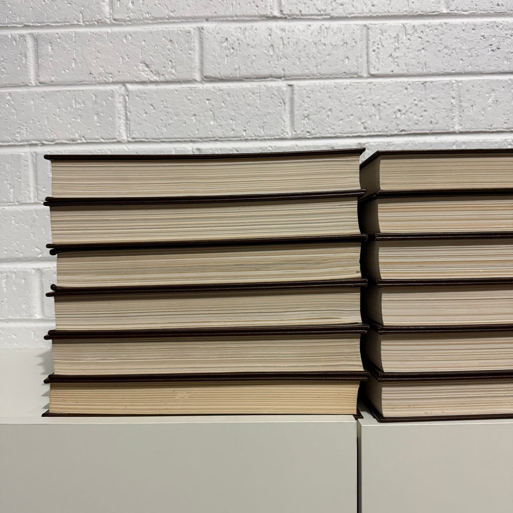1988 Encyclopaedia Britannica Micropaedia Complete 32 Book Set, Brown Edition
