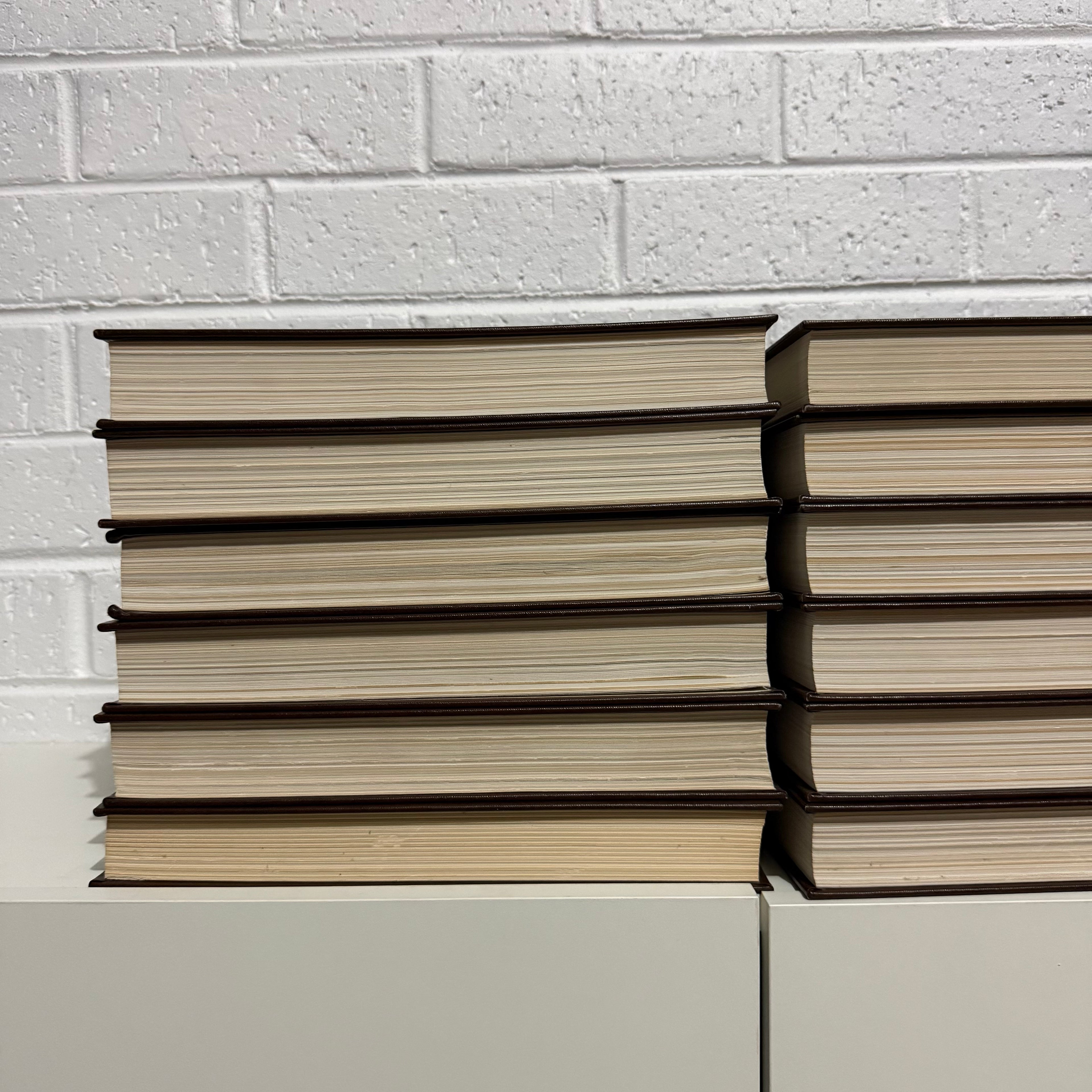 1988 Encyclopaedia Britannica Micropaedia Complete 32 Book Set, Brown Edition