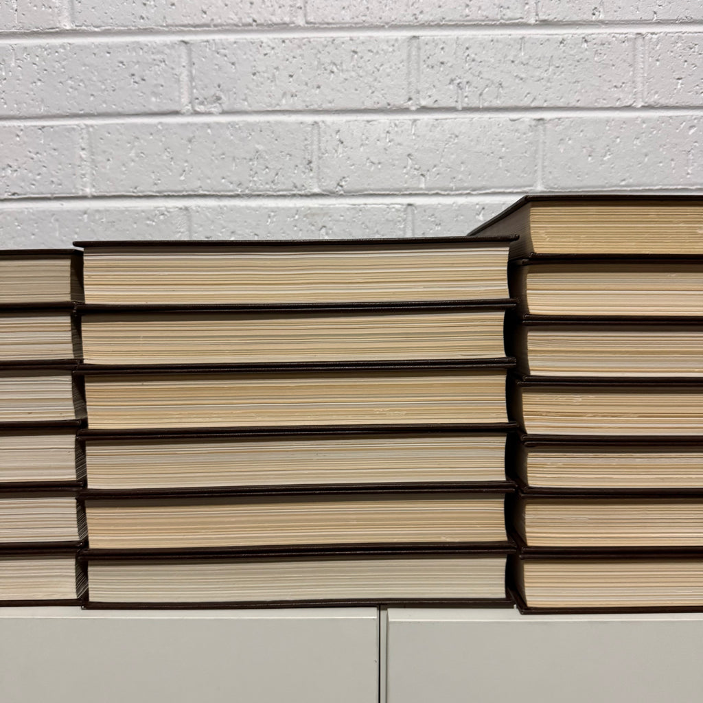 1988 Encyclopaedia Britannica Micropaedia Complete 32 Book Set, Brown Edition