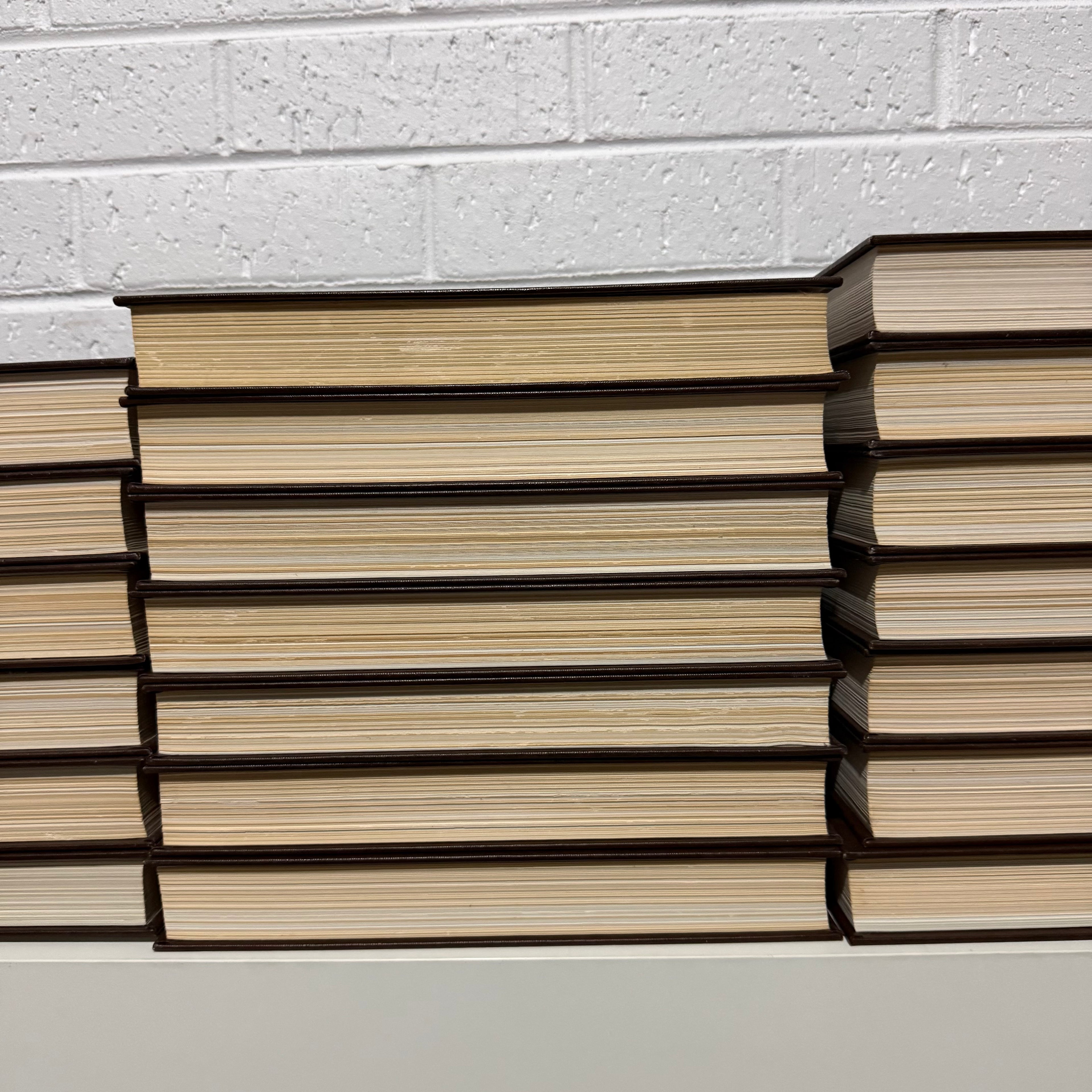 1988 Encyclopaedia Britannica Micropaedia Complete 32 Book Set, Brown Edition