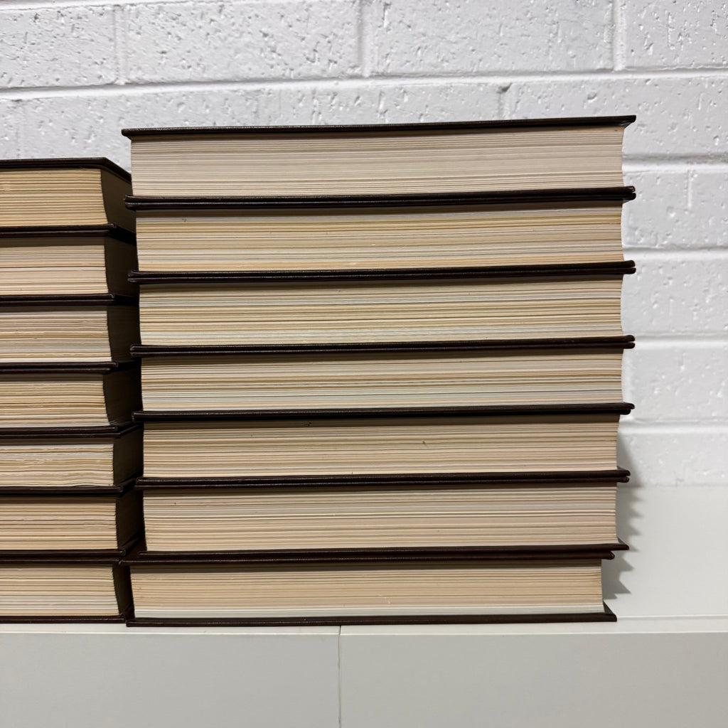 1988 Encyclopaedia Britannica Micropaedia Complete 32 Book Set, Brown Edition
