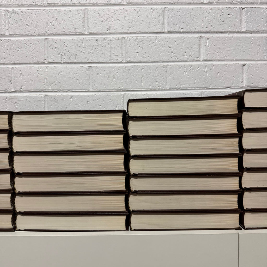 1988 Encyclopaedia Britannica Micropaedia Complete 32 Book Set, Brown Edition