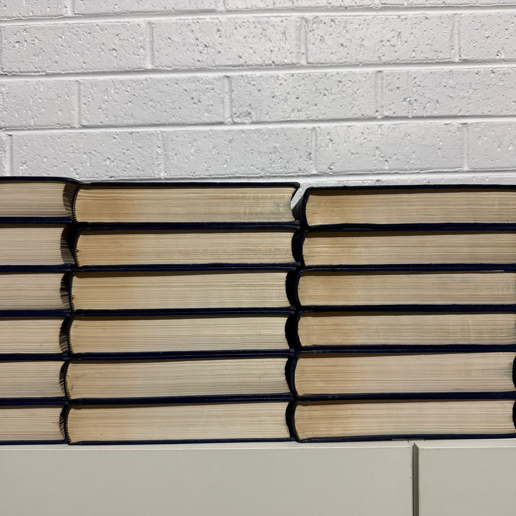 1976 Encyclopaedia Britannica Micropaedia 30 Complete Book Set - Blue Edition