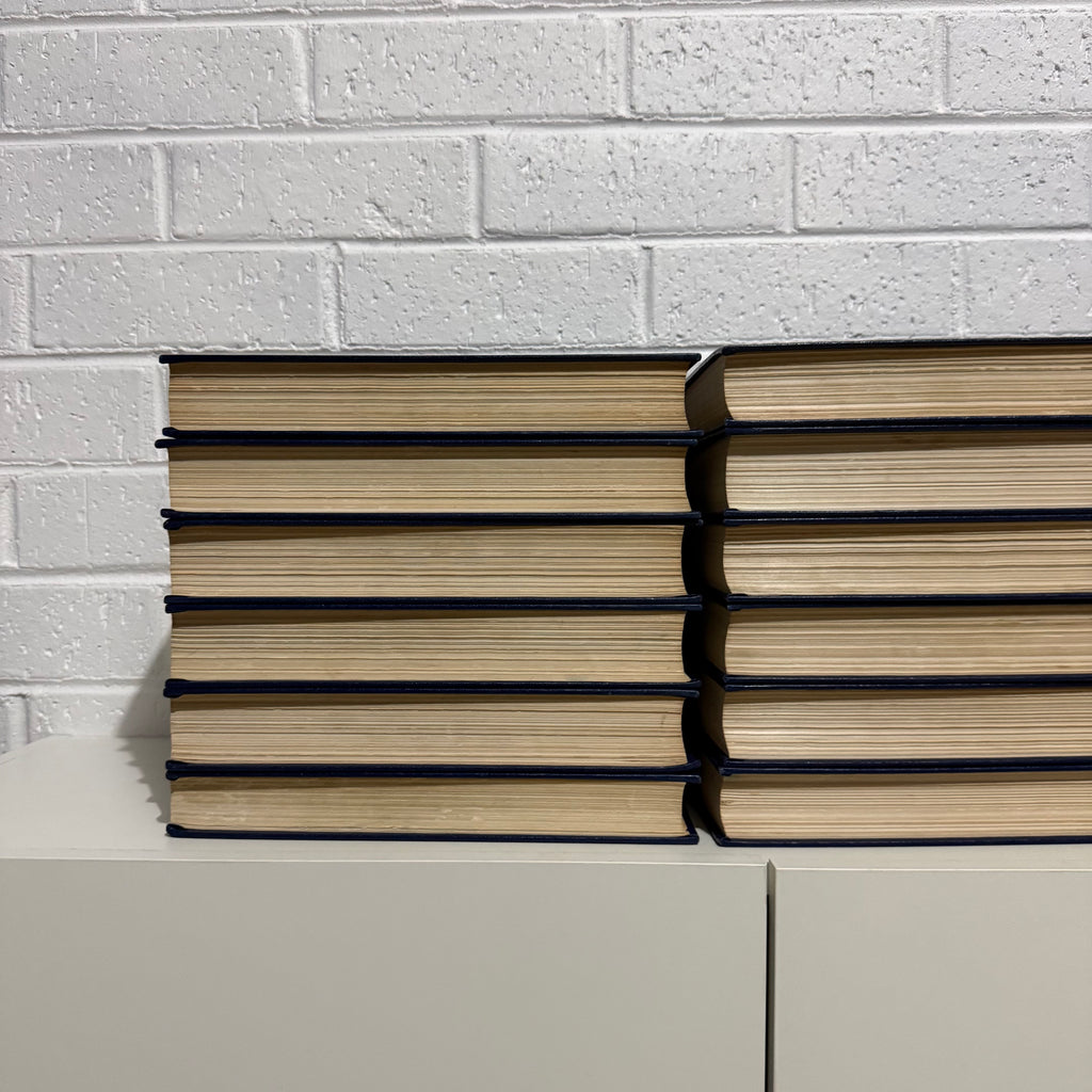 1976 Encyclopaedia Britannica Micropaedia 30 Complete Book Set - Blue Edition