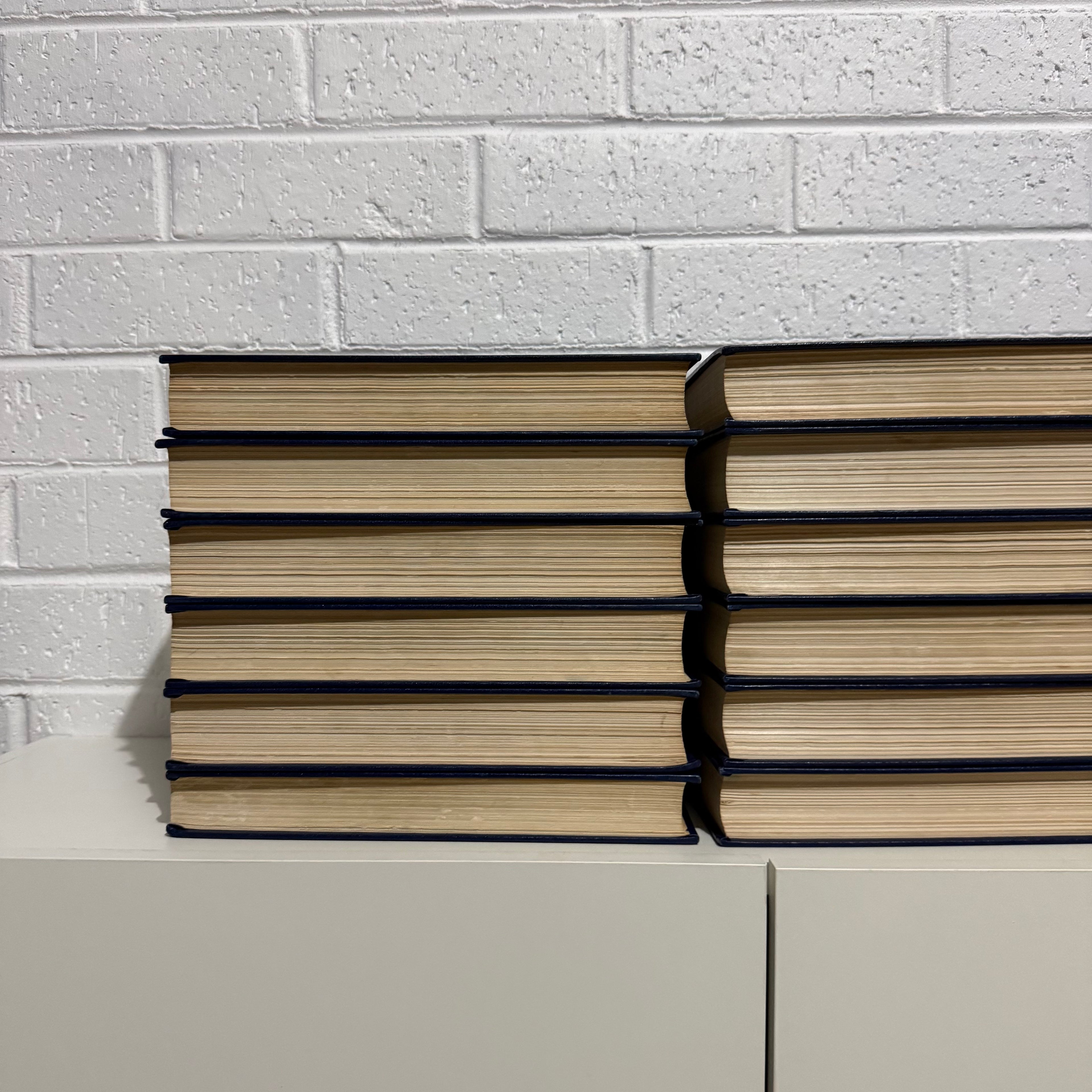 1976 Encyclopaedia Britannica Micropaedia 30 Complete Book Set - Blue Edition