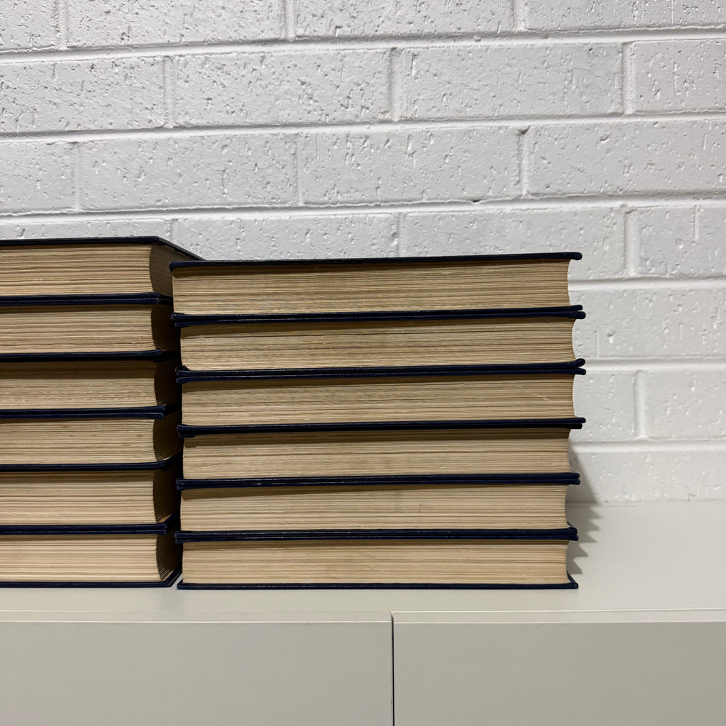 1976 Encyclopaedia Britannica Micropaedia 30 Complete Book Set - Blue Edition