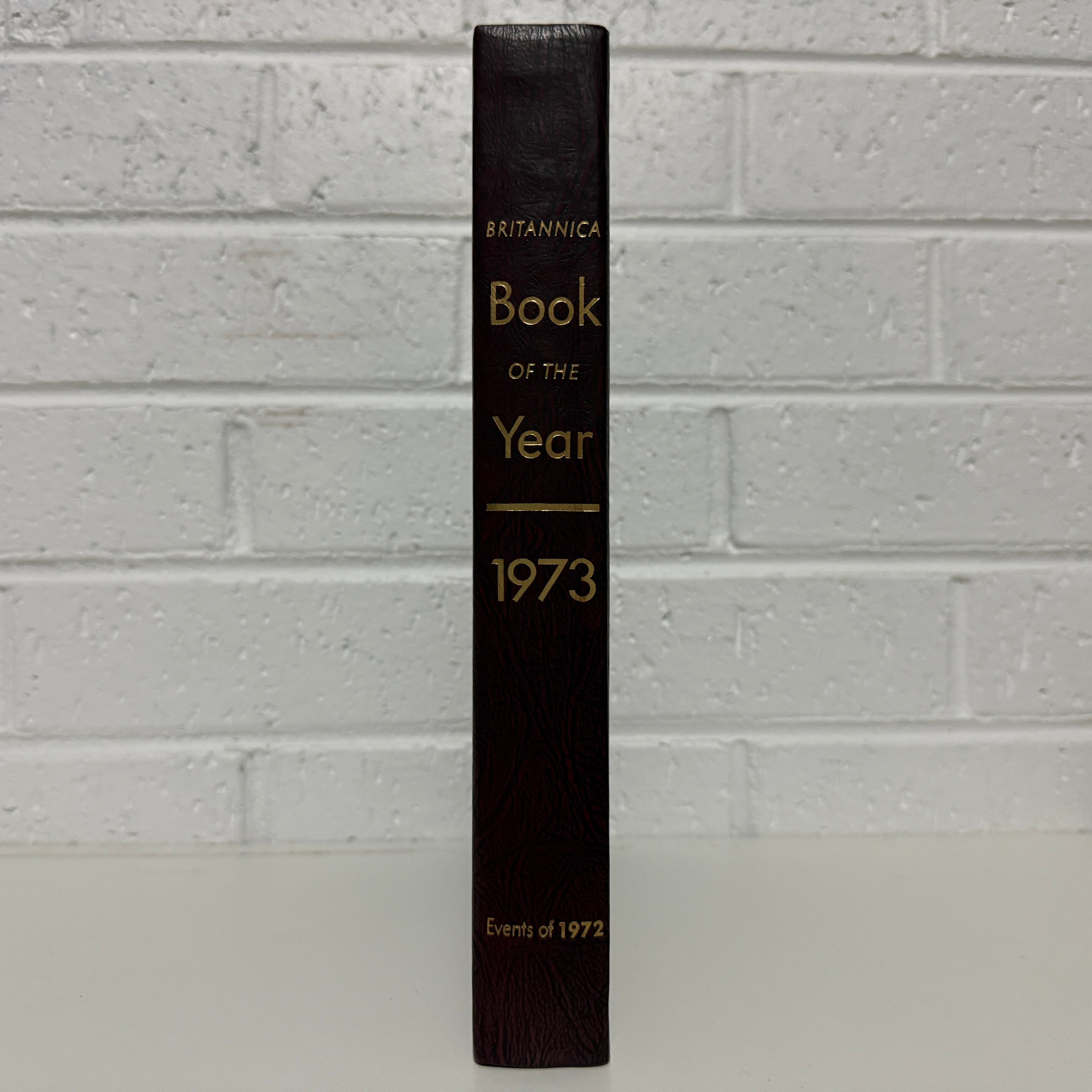 1973 Book of the Year, Encyclopaedia Britannica Burgundy Edition