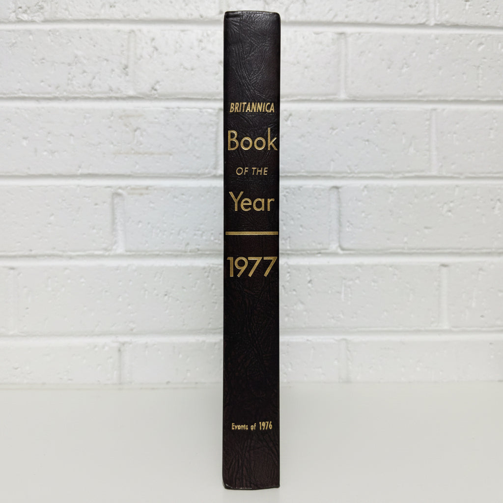 1977 Book of the Year, Encyclopaedia Britannica Burgundy Edition