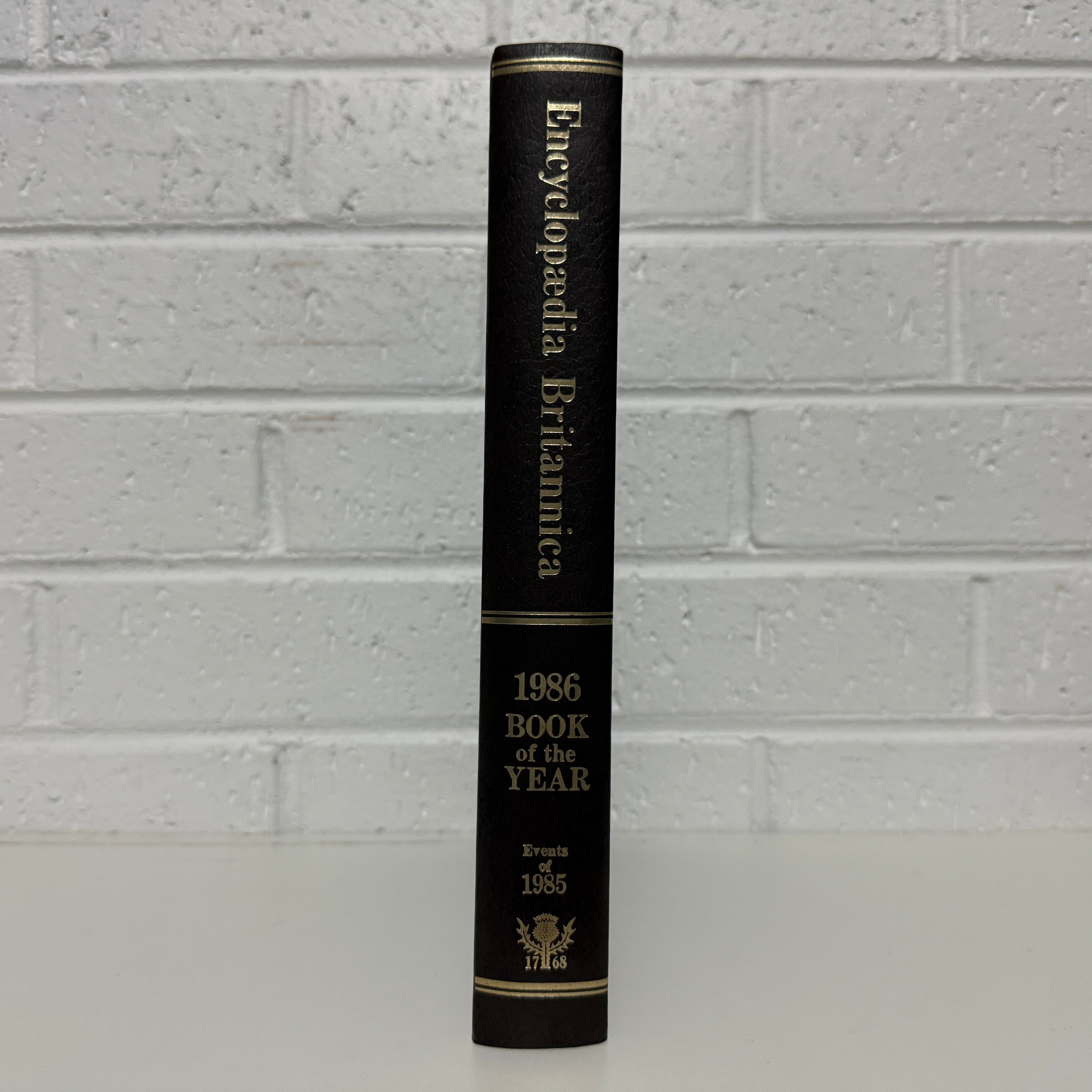 1986 Book of the Year, Encyclopaedia Britannica Brown Edition