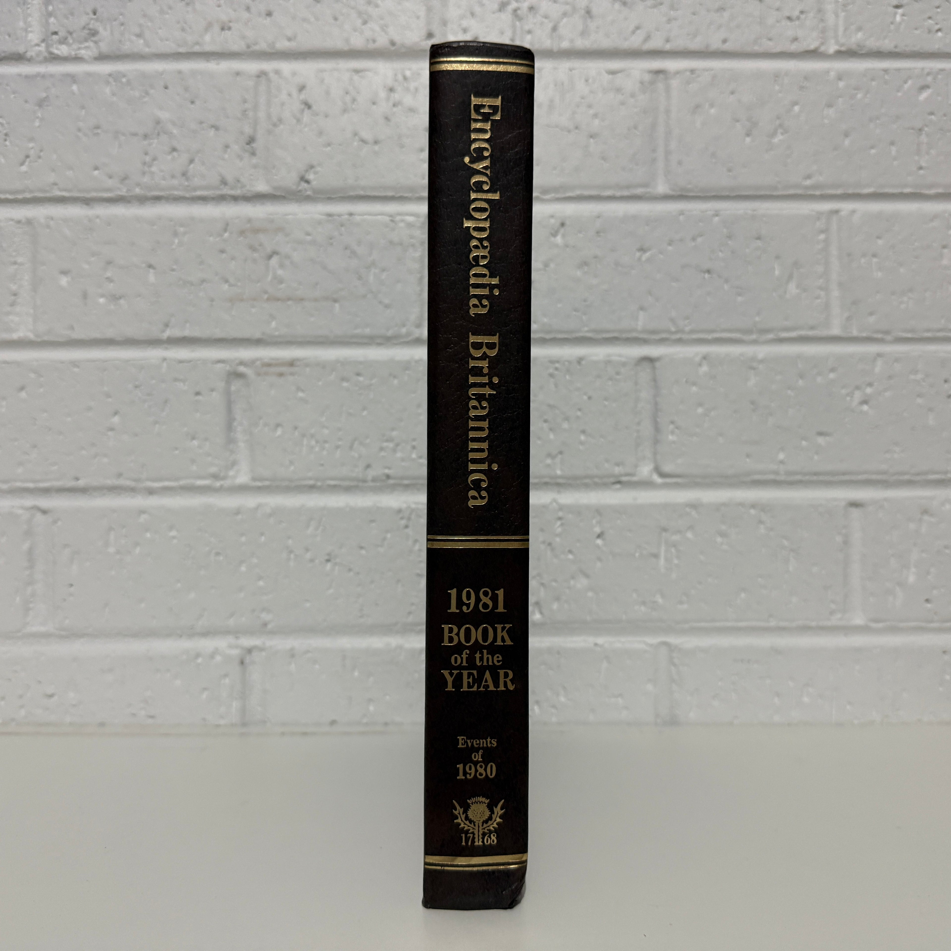 1981 Book of the Year, Science and the Future, Encyclopaedia Britannica Brown Edition